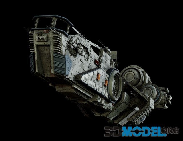 Corellian Acklay-type light freighter PBR
