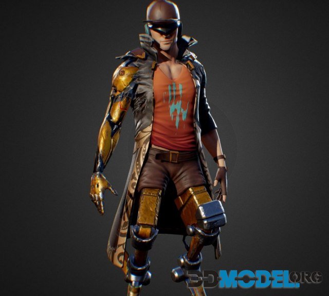 Cybernetic Runner PBR