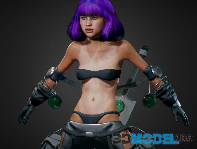 Dystopian Fantasy Girl