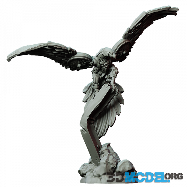 Eagle – Steel Defender – Sculpture