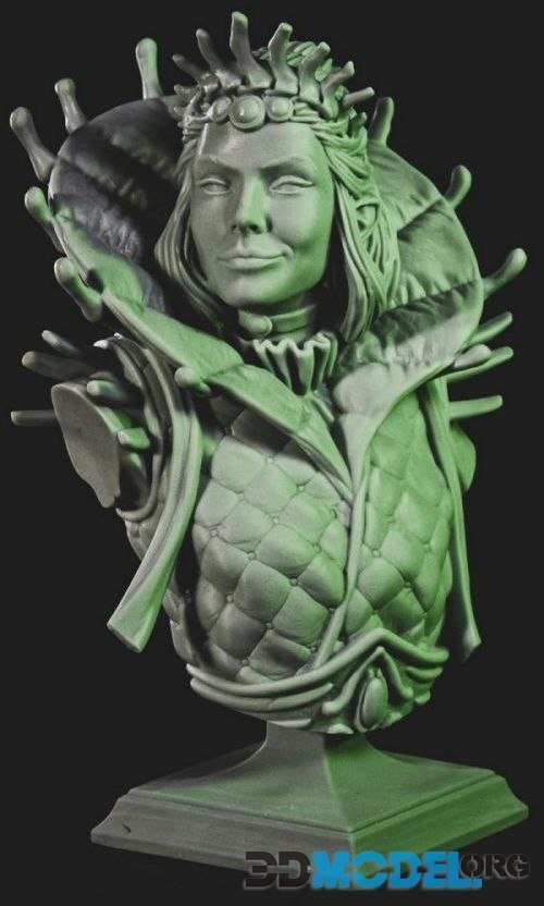 Elislone Olaven Bust – Sculpture