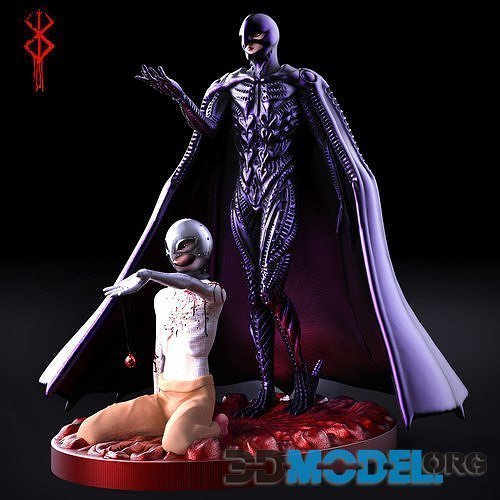 Femto and Griffith Fanart – Sculpture