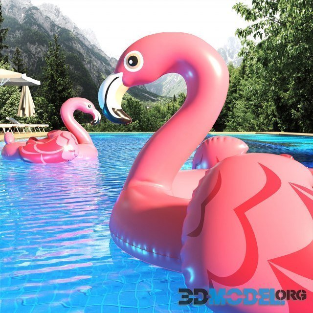 Flamingo Foat swimming pool