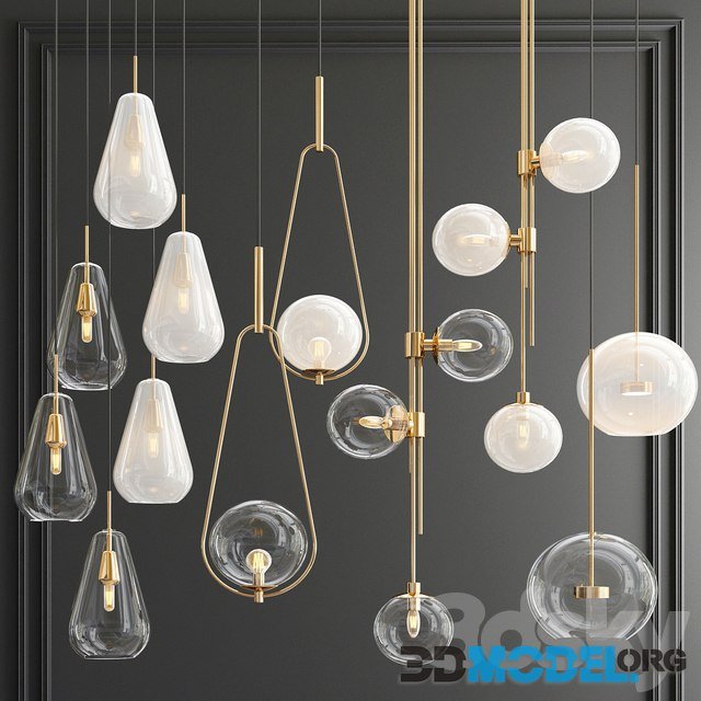 Four Hanging Lights 56 (by Nuura, Romatti, Articolo, Giopato & Coombes)