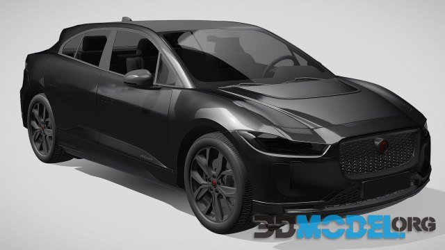 Jaguar Pace Black 2021 car