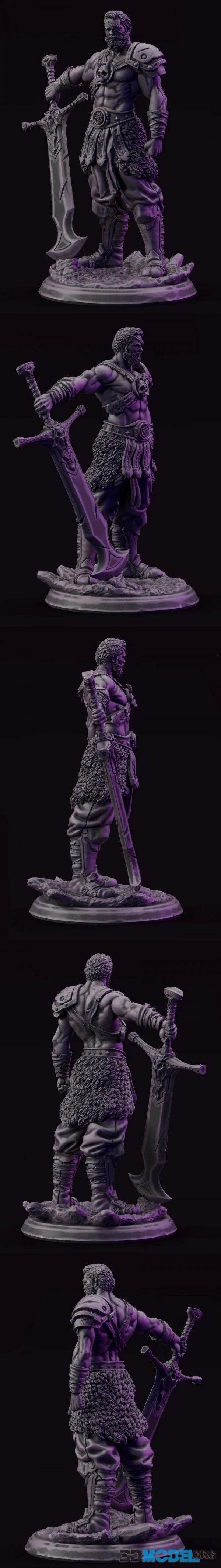 Kabel The Swordsman – Sculpture