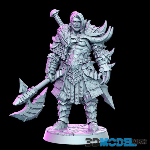 3D Model – Conan the Barbarian (Printable)