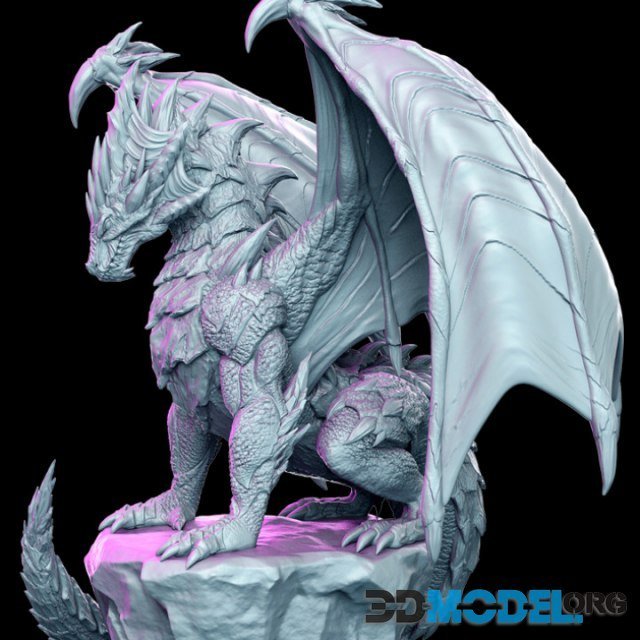 Krukhnir – Dragon – Printable Sculpture