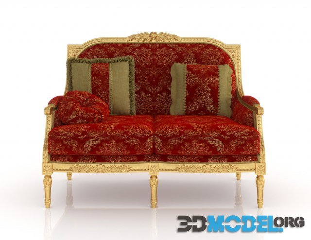MI 2 seater sofa 51 by Modenese Gastone