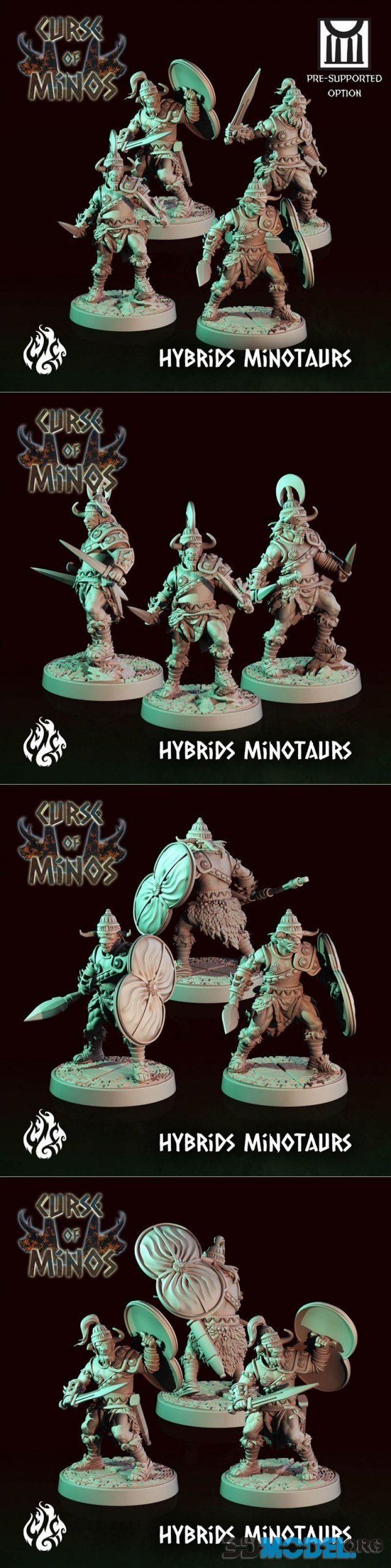 Minotaur Hybrids – Printable