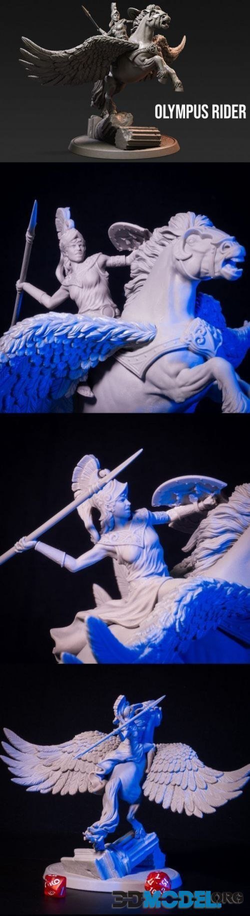 Olympus Rider – Sculpture