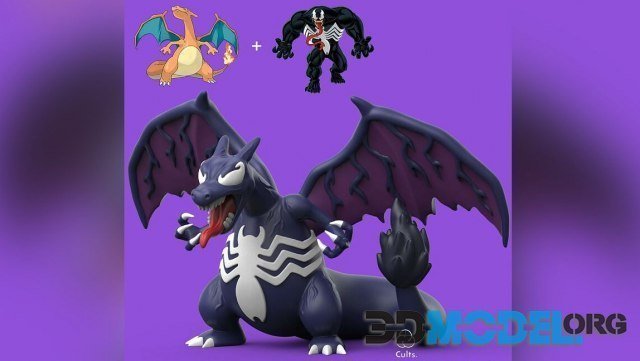 STL file Gengar Pokémon 🦸・3D print model to download・Cults