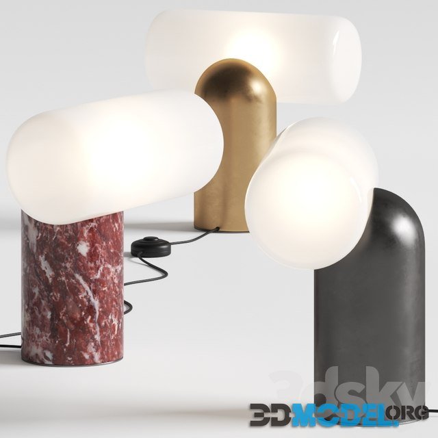 Amor Table Lamps by Roche Bobois
