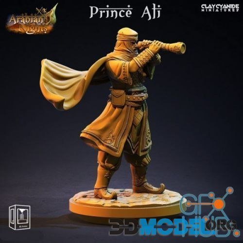 Sculpture of Prince Ali