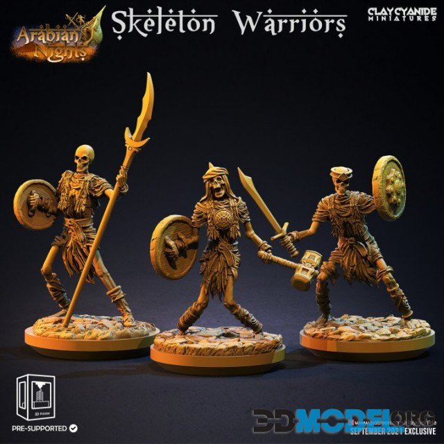 Skeleton Warriors Figures