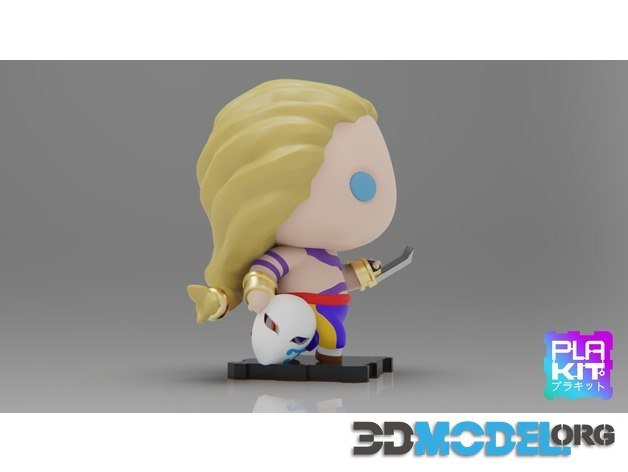 Street Fighter Vega 3D model 3D printable