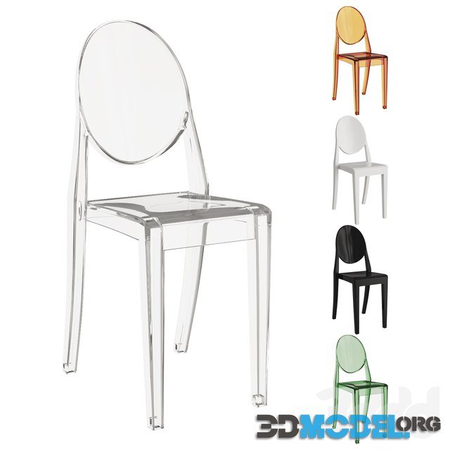 Victoria Ghost chair by Kartell