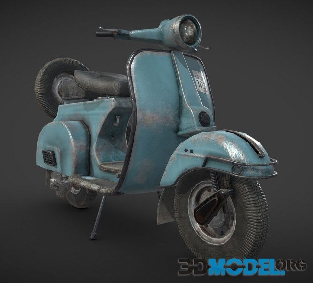 Vintage Scooter PBR