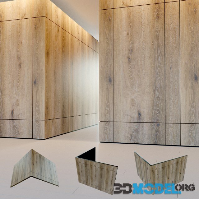 Wall 3D Panel (Made of Wood)