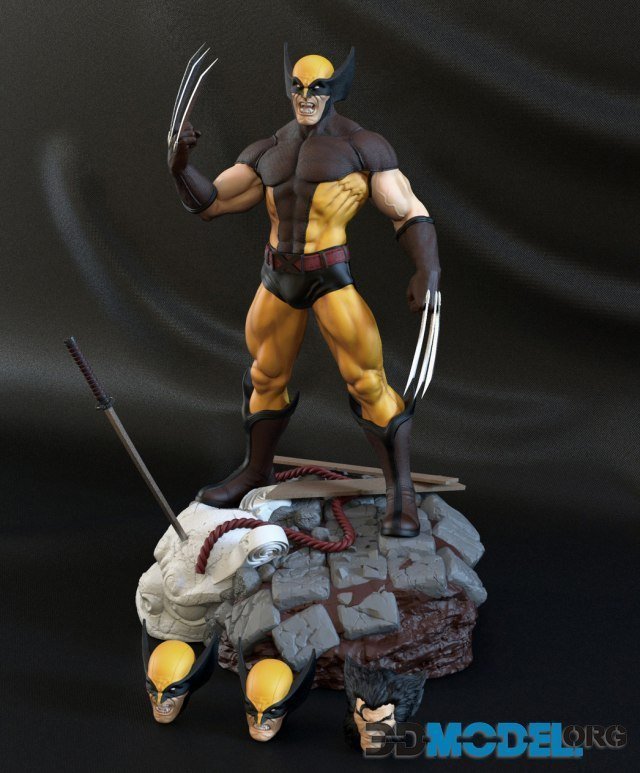 Wolverine 90s (alternative head and torso)