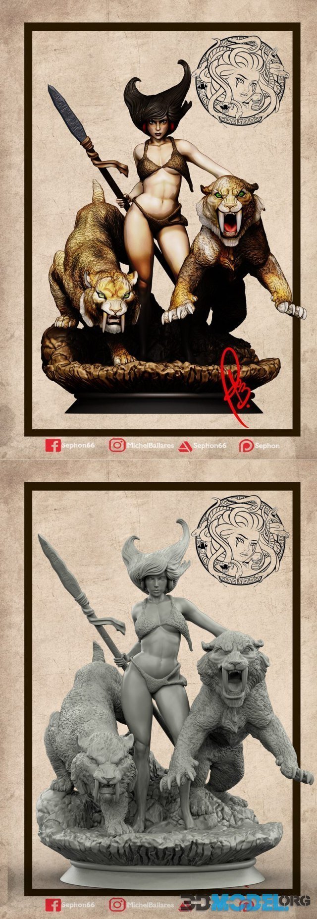 Huntress – Printable