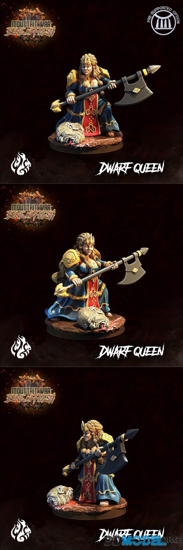 Dwarf Queen – Printable