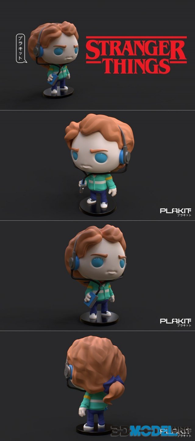 Stranger Things Max Printable Download 3d Models Textures At 3D 