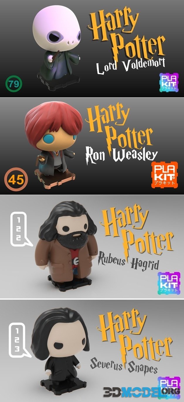 Plakit - Harry Potter Pack 2 – Printable