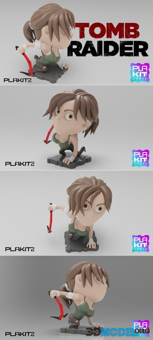 PlaKit2 - Tomb Raider, Lara Croft – Printable