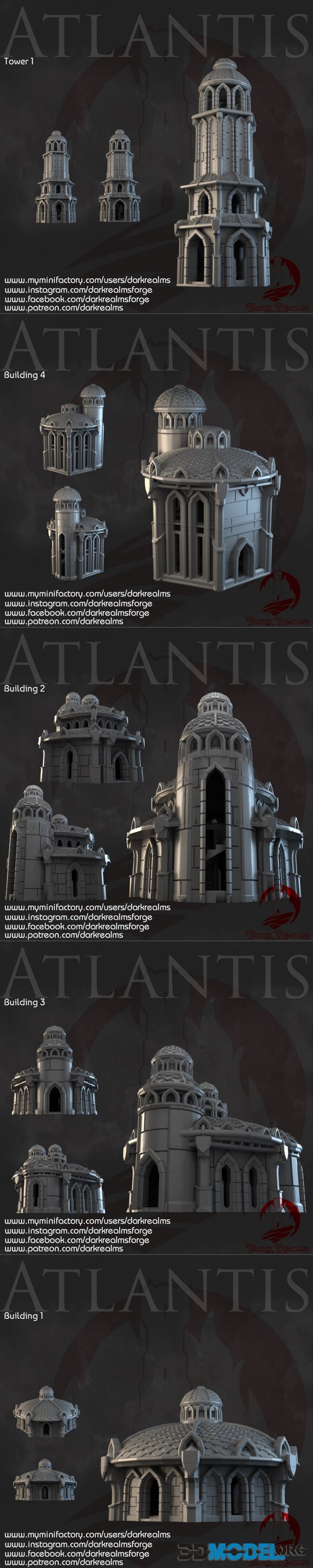 Dark Realms Atlantis November – Printable