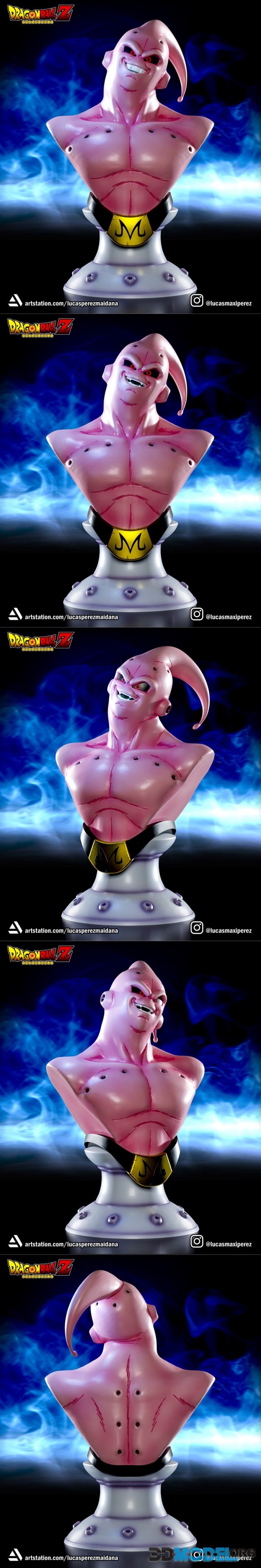 ArtStation - Kid Buu - Majin Buu