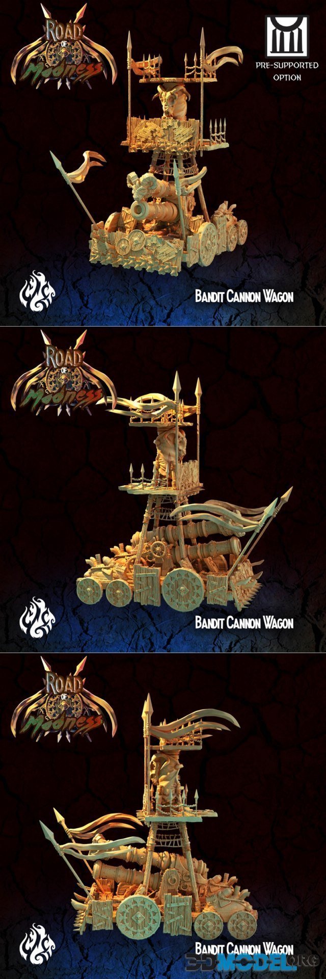 Bandit Cannon Wagon – Printable