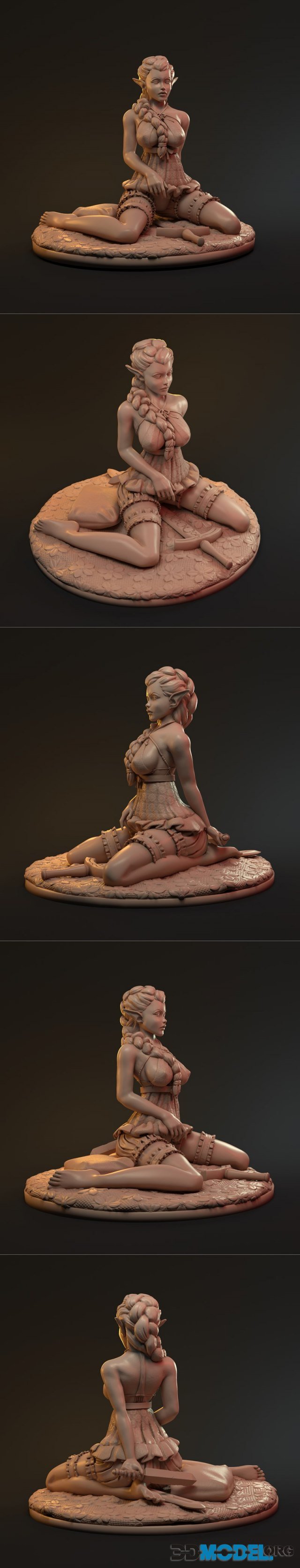 3D Model Sisters Of The Dawn Muaratin Fin Printable