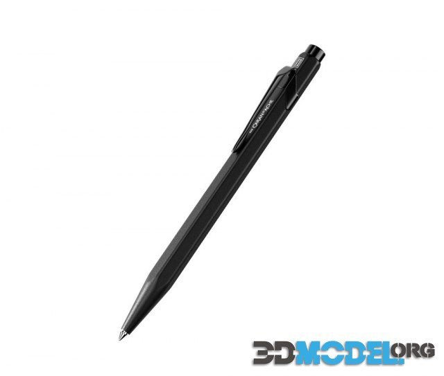 849 Black Ballpoint Writing Pen by Caran D’Ache