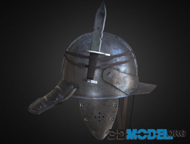 3D Model – Adventurers Helmet PBR