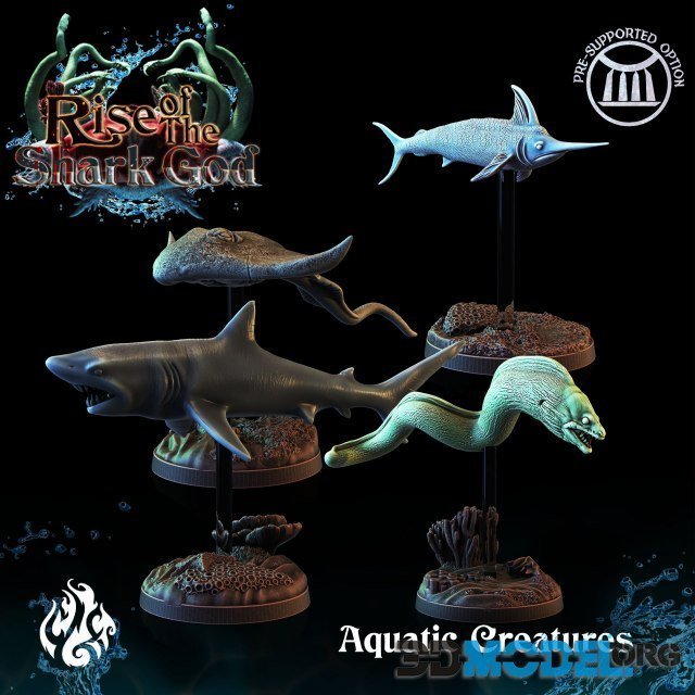 Aquatic Creatures – Printable
