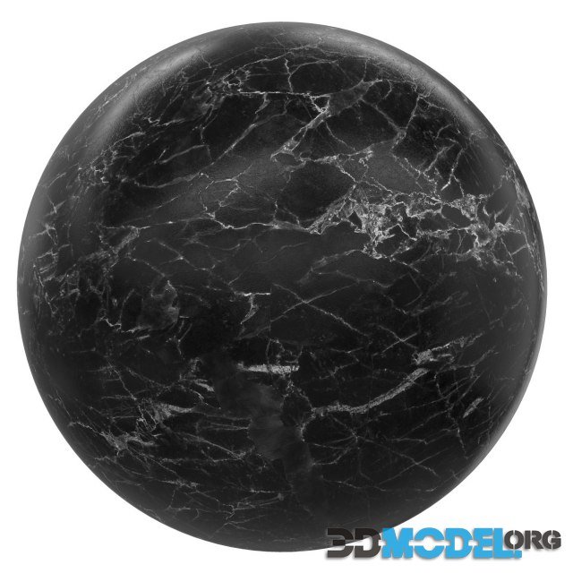 Black marble stone 01