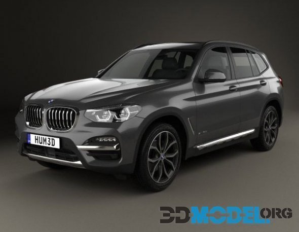 Car BMW X3 (G01) xLine with HQ interior 2020