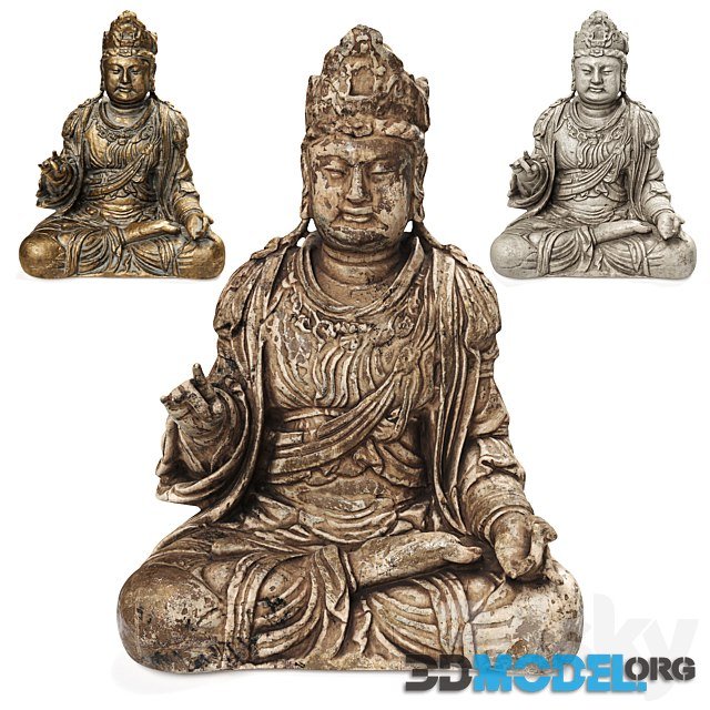 Buddha Bodhisattva Chinese (500х635х820H)