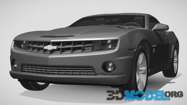 Chevrolet camaro transformer (for Blender)