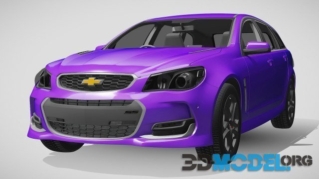 Chevrolet SS 2017 Tourer for Blender