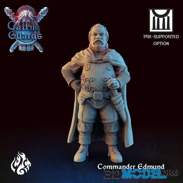 Commander Edmund – Statue