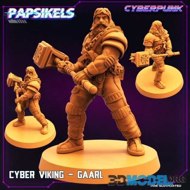 Cyber Viking – Gaarl – Statue