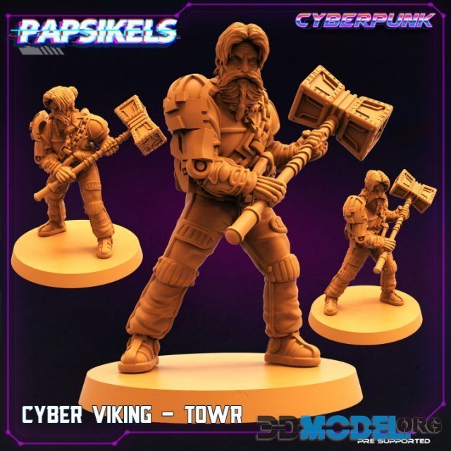 Cyber Viking – Towr – Printable