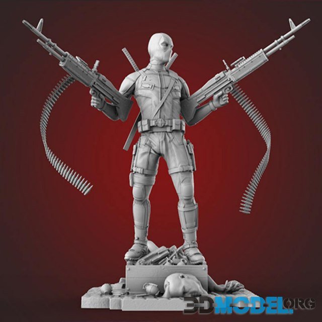 Deadpool – Printable Sculpture