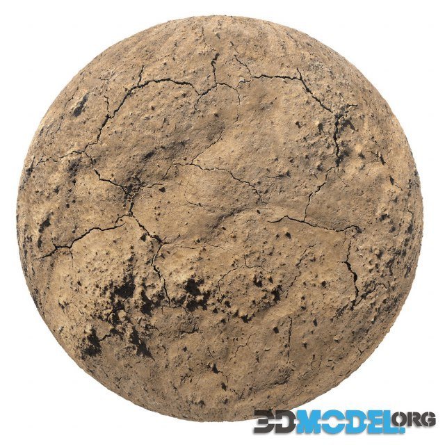 Dry cracked dirt 01