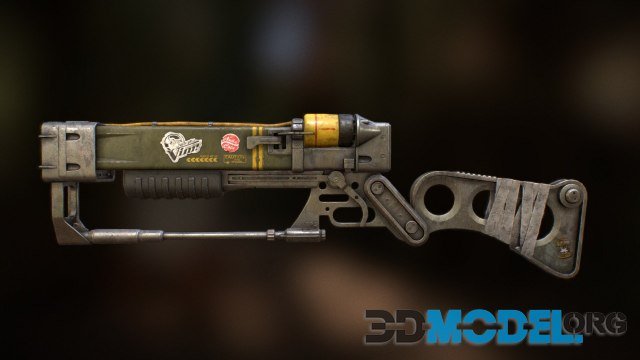 Fallout AER9 Laser Rifle PBR