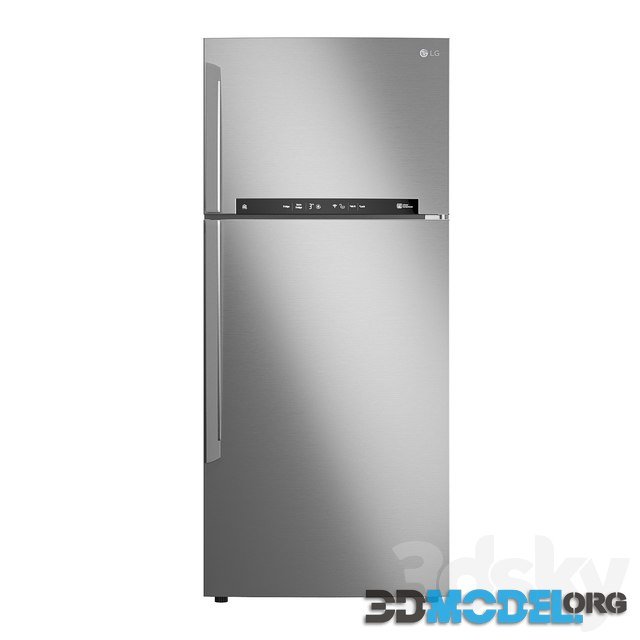 LG GN H702HMHZ modern refrigerator