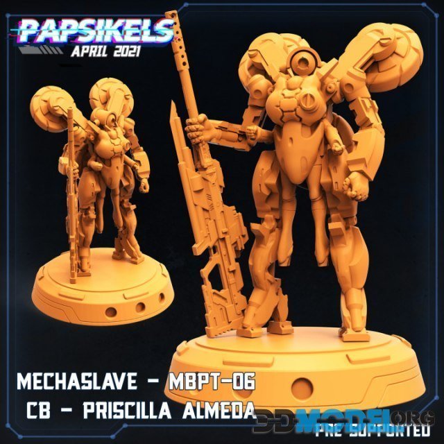 Mecha Slave – Printable Sculpture