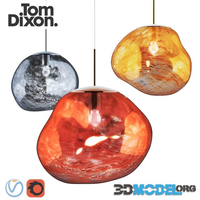 Pendant Lamp Melt by Tom Dixon